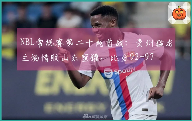 NBL常规赛第二十轮首战：贵州猛龙主场惜败山东蜜獾，比分92-97